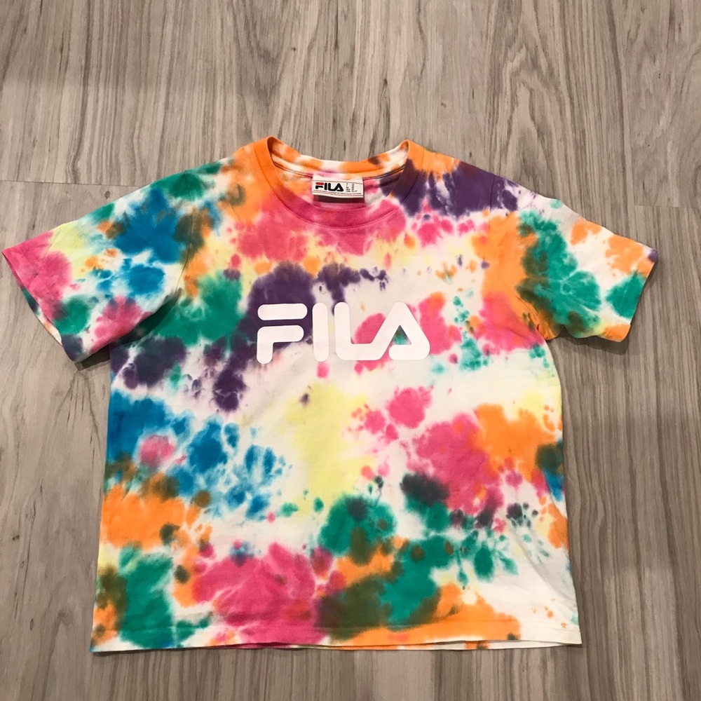 🔻Fila hannah tie dye t shirt